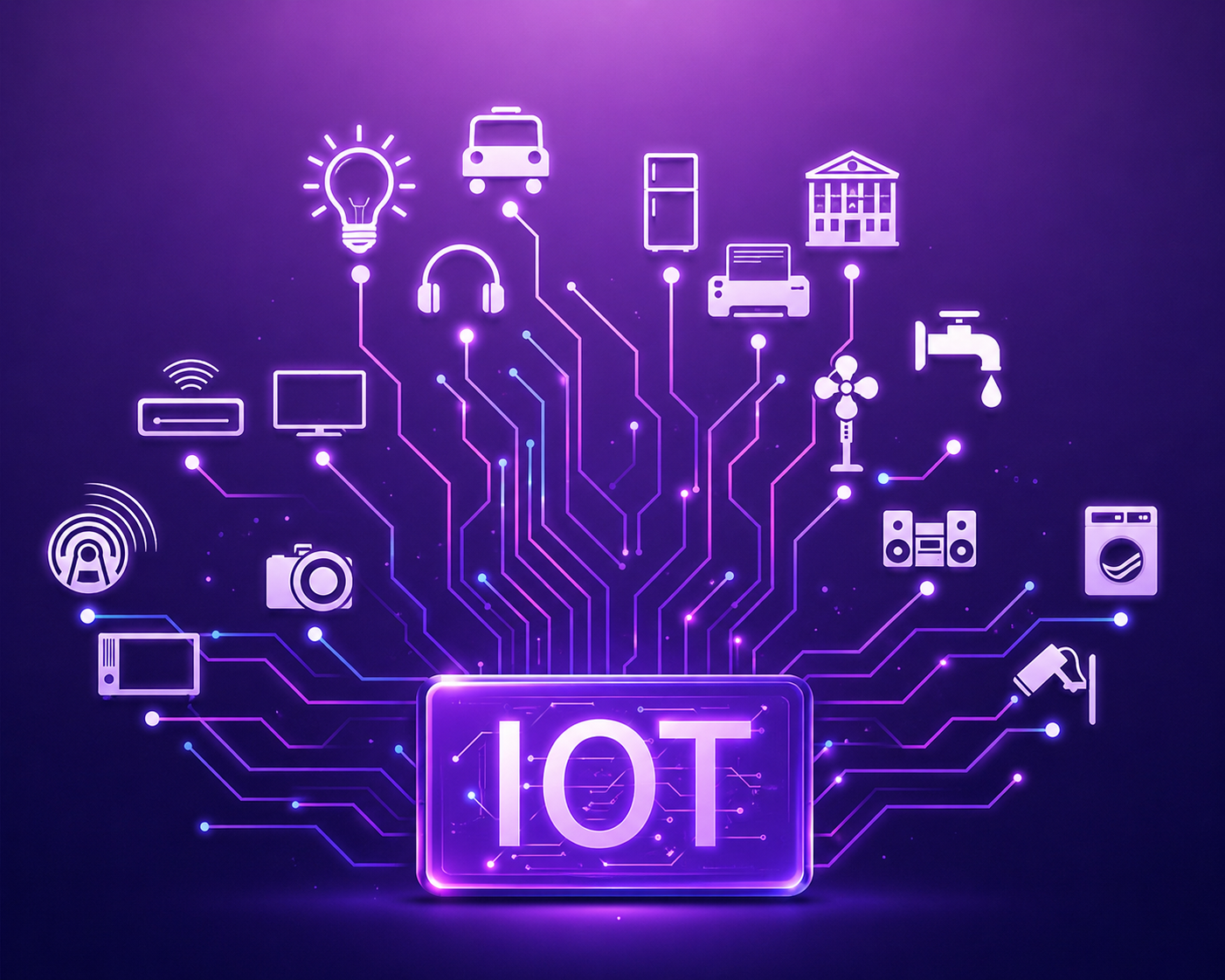 Seamless IoT connectivity network
